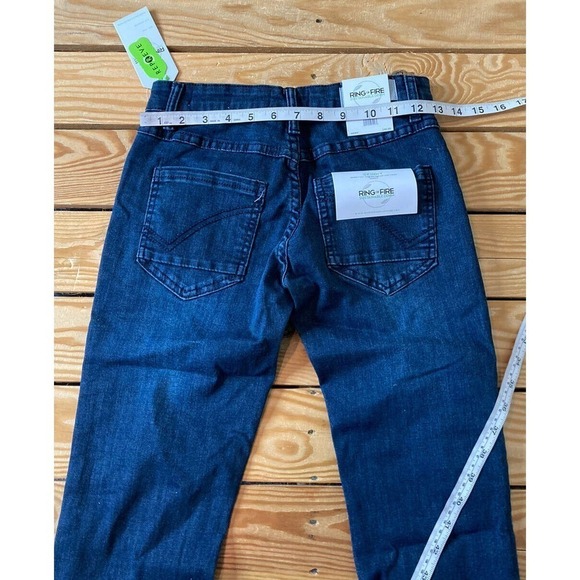 NWT Ring of Fire Skinny Jeans Size 8 Boys Blue MSRP $40 - Picture 11 of 12